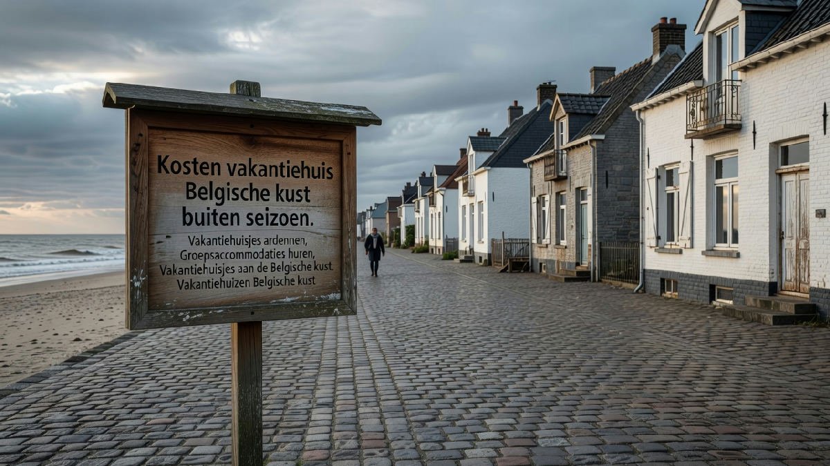 Kosten vakantiehuis Belgische kust buiten seizoen