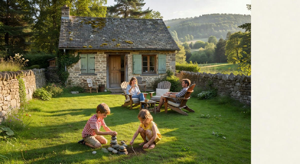 Vakantiehuisjes Ardennen met eigen tuin voor families met kinderen